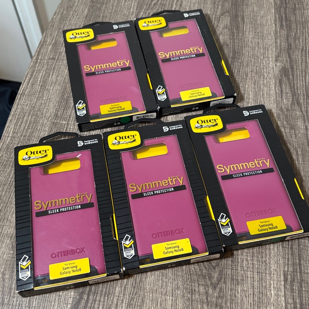 Wholesale lot of OtterBox Symmetry Series Case for Samsung Galaxy Note - Purple